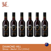 Diamond Hill Shiraz-Merlot 25cl (Bundle of 6) Mini Bottles